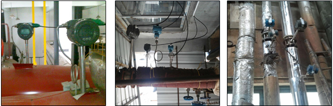 壓縮空氣計量表現場使用示意圖